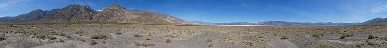 360-degree panorama of the Saline Valley